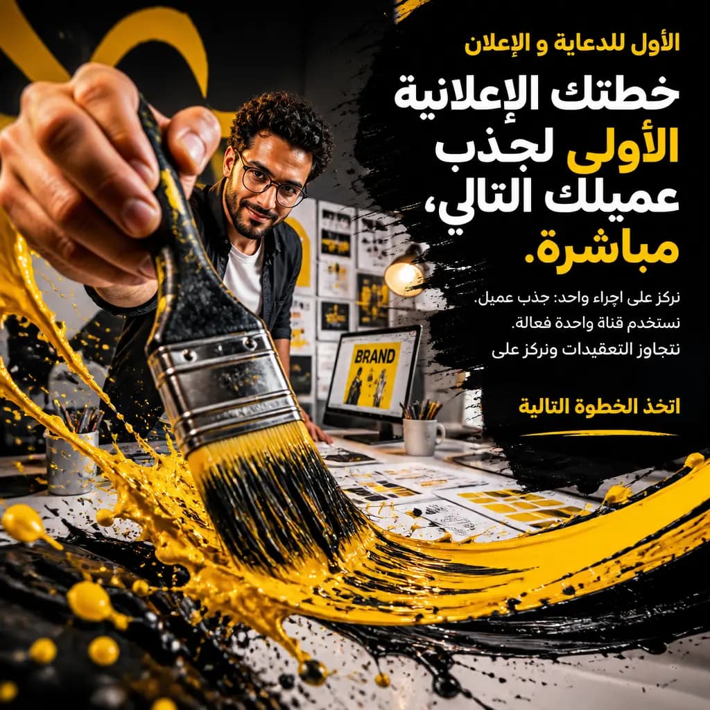 بريف إعلاني يحول الخطة إلى حملة إبداعية متكاملة