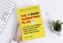 One-Page Marketing Plan Book